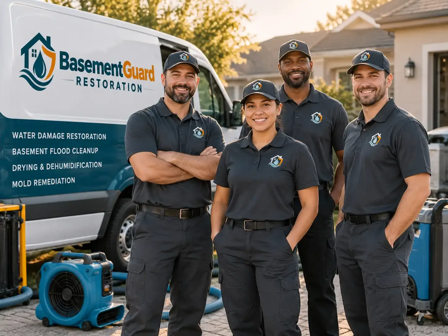 Basement Water Damage Restoration company in Mikana, WI